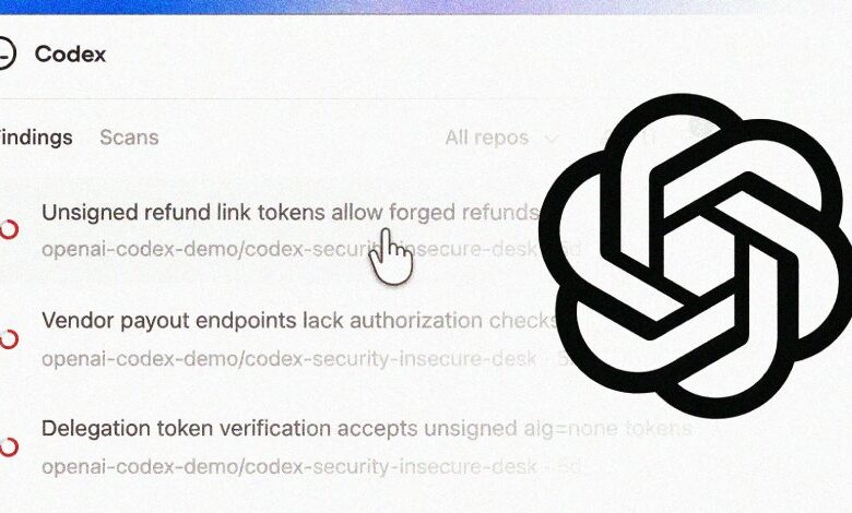 OpenAI تطلق Codex Security لاكتشاف الثغرات البرمجية عالية الخطورة