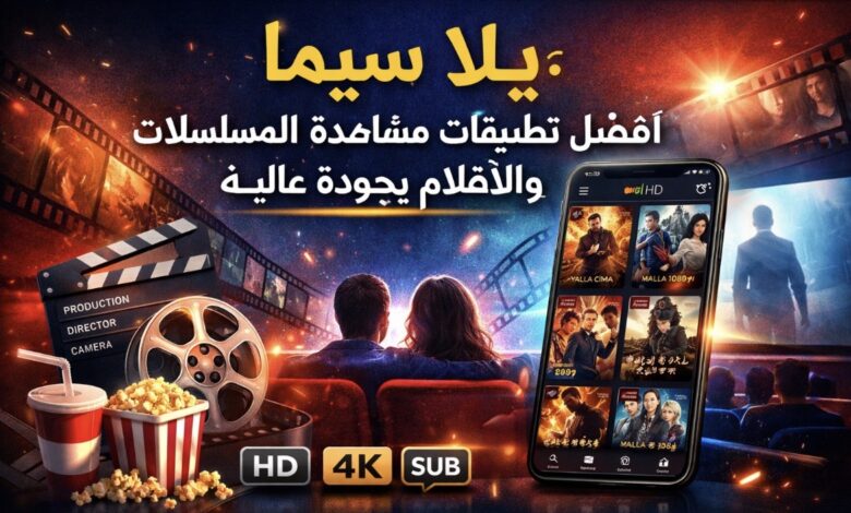 يلا سيما تطبيق مشاهدة الأفلام والمسلسلات