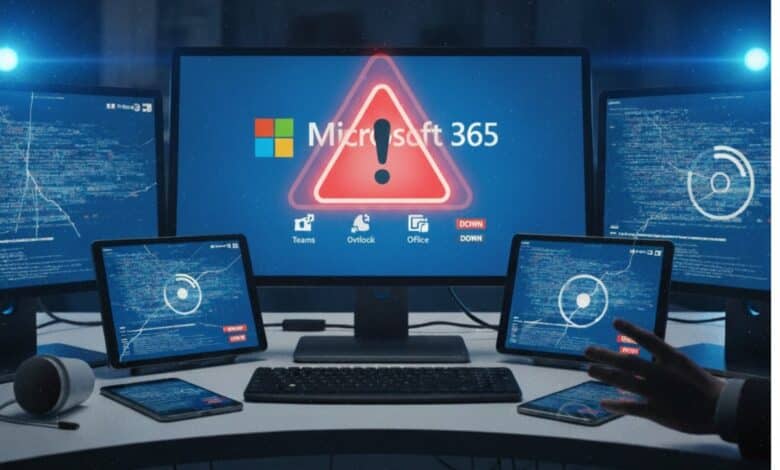 تعطل مؤقت في بعض خدمات مايكروسوفت 365