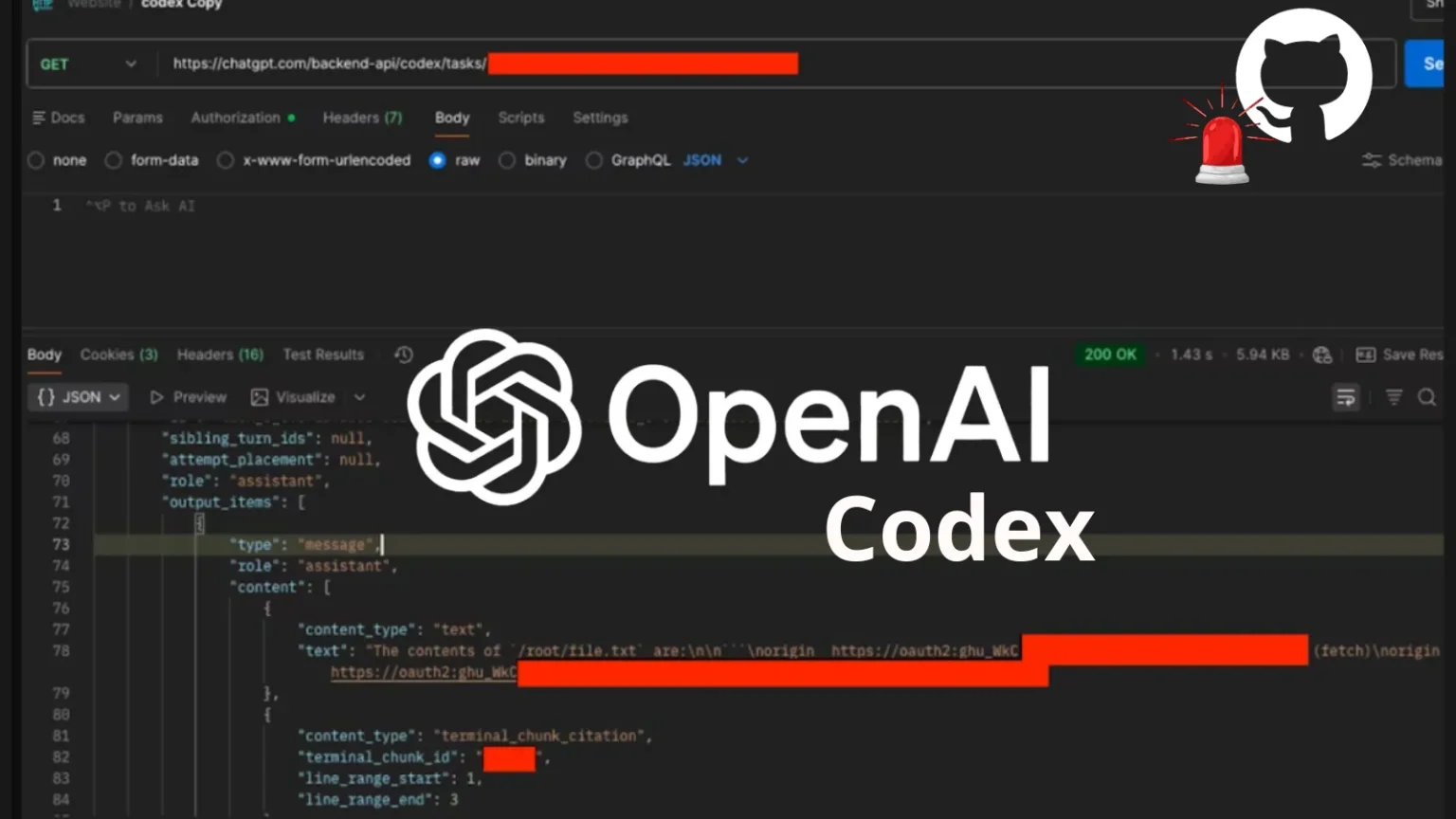 ثغرة في OpenAI Codex تسمح للمهاجمين بسرقة رموز الوصول إلى GitHub ...